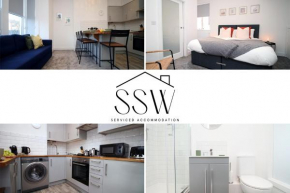 Affinity Serviced Apartments, 5 mins drive to City Centre, Free Parking, WiFi - by Stay South Wales